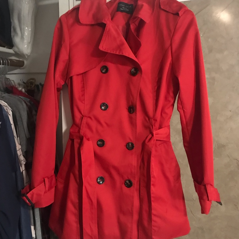 Red jacket